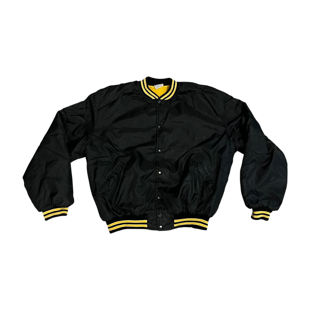 VINTAGE Chainstitch Fishing Embroidery Varsity Jacket (XL)