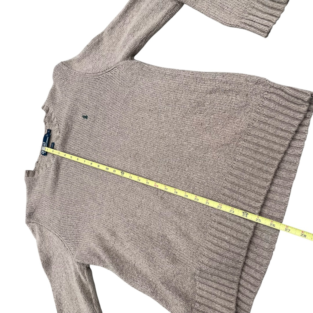 VINTAGE Polo Ralph Lauren Linen Knit Crewneck Sweater (Large)
