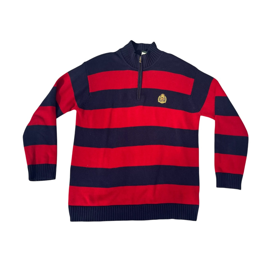 VINTAGE Lauren Ralph Lauren Quarter Zip Knit Sweater (Medium)