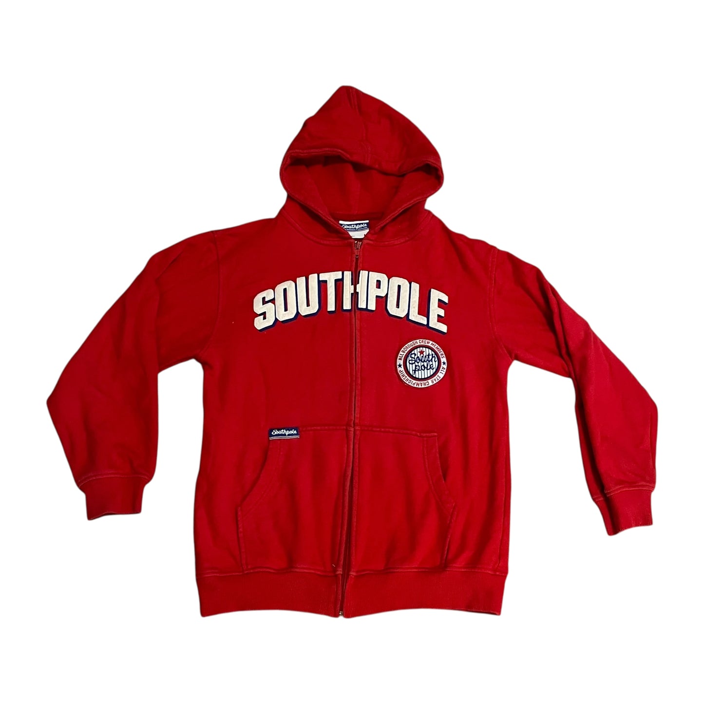 VINTAGE Southpole Zip Up Hoodie (Large)