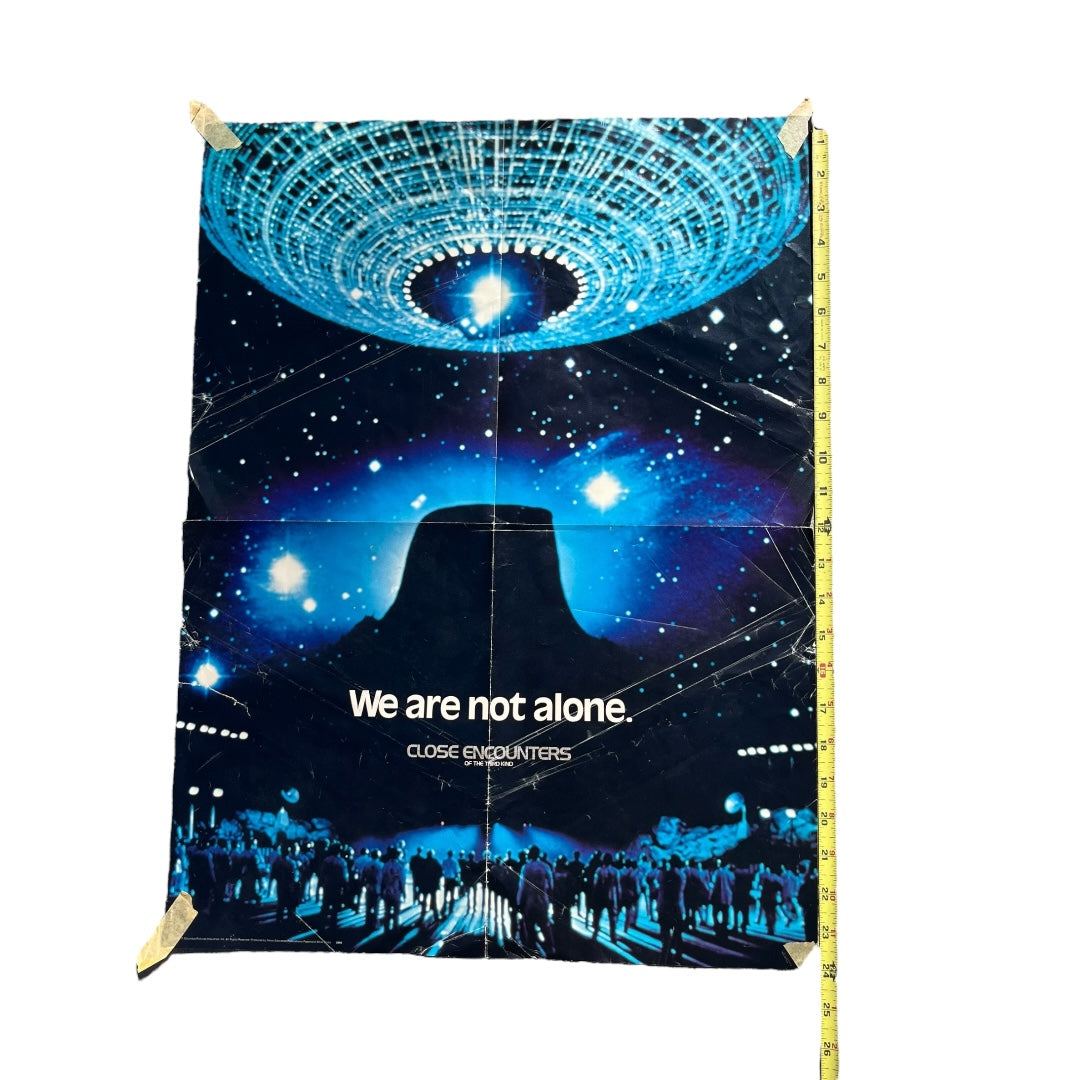 VINTAGE 1977 Close Encounters of the Third Kind Poster (18x24)