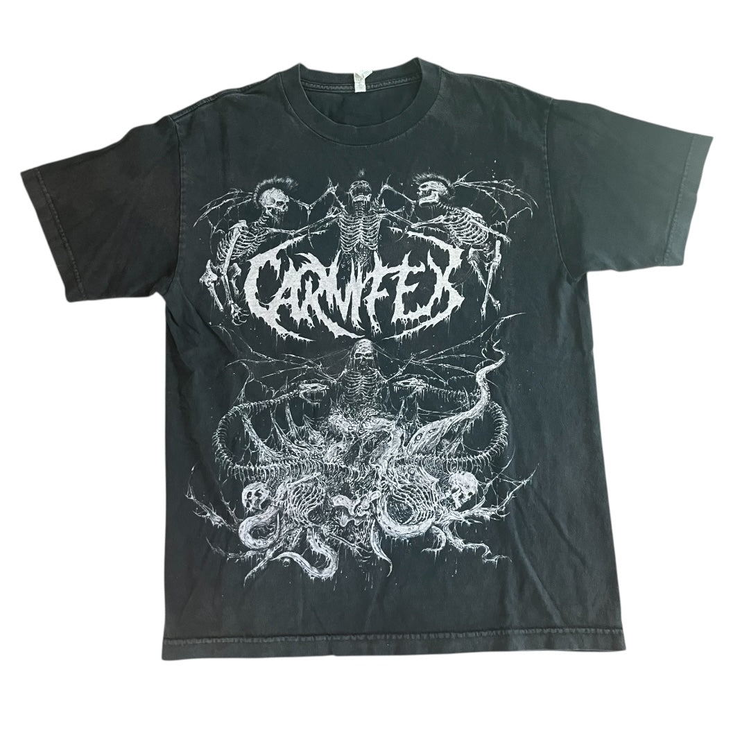 VINTAGE Carnifex Six Feet Closer to Hell T Shirt (Medium)