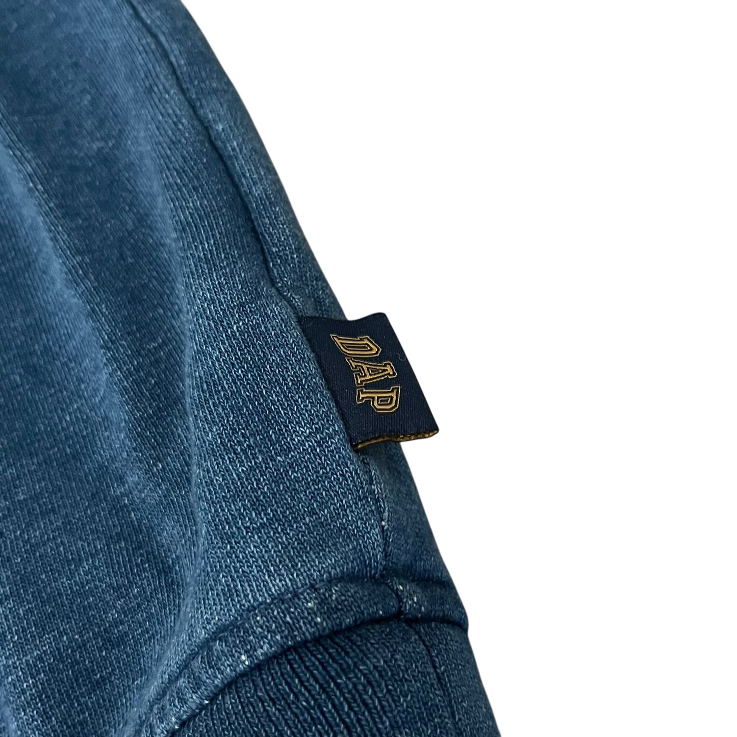 Gap x Dapper Dan Embossed Hoodie - Denim Blue (3XL)