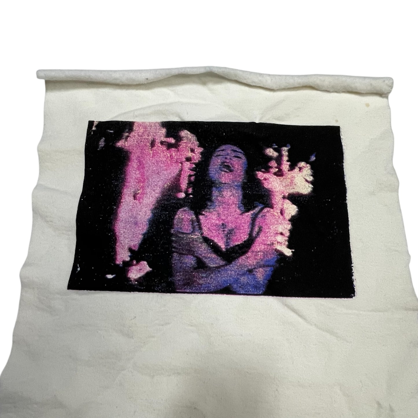 Supreme "Madonna Burning Crosses" Sample Test Print Swatch - White