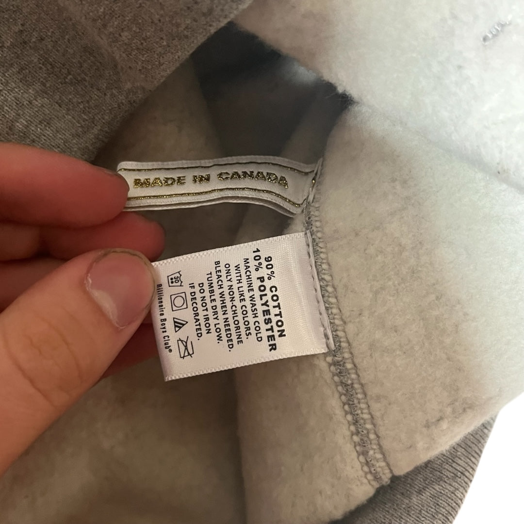 Billionaire Boys Club Classic Logo Hoodie Sweatshirt - Heather Grey (Large) #2