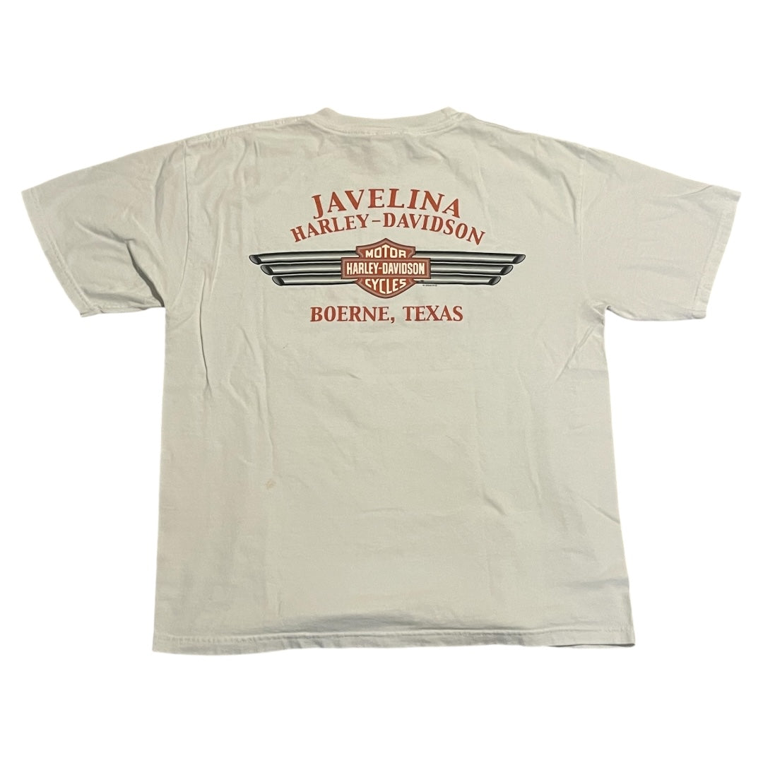 VINTAGE Harley Davidson Javelina T Shirt (Medium)