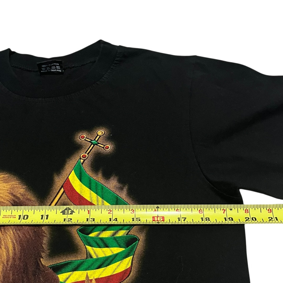 VINTAGE Lion of Judah Double-Sided T Shirt (Medium)