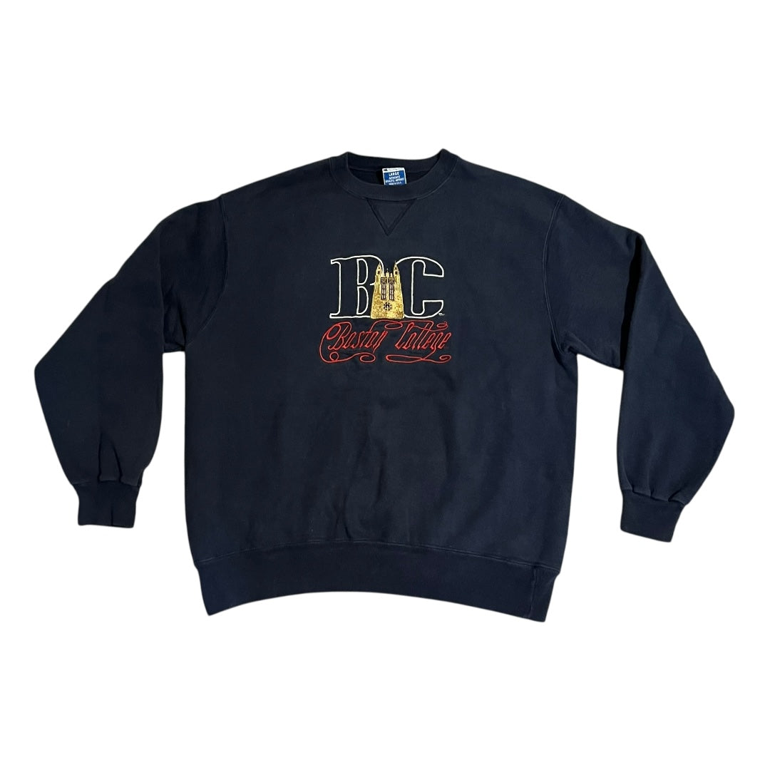 VINTAGE Champion Boston College Crewneck Sweatshirt (Large)