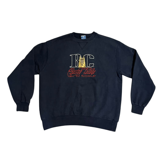 VINTAGE Champion Boston College Crewneck Sweatshirt (Large)
