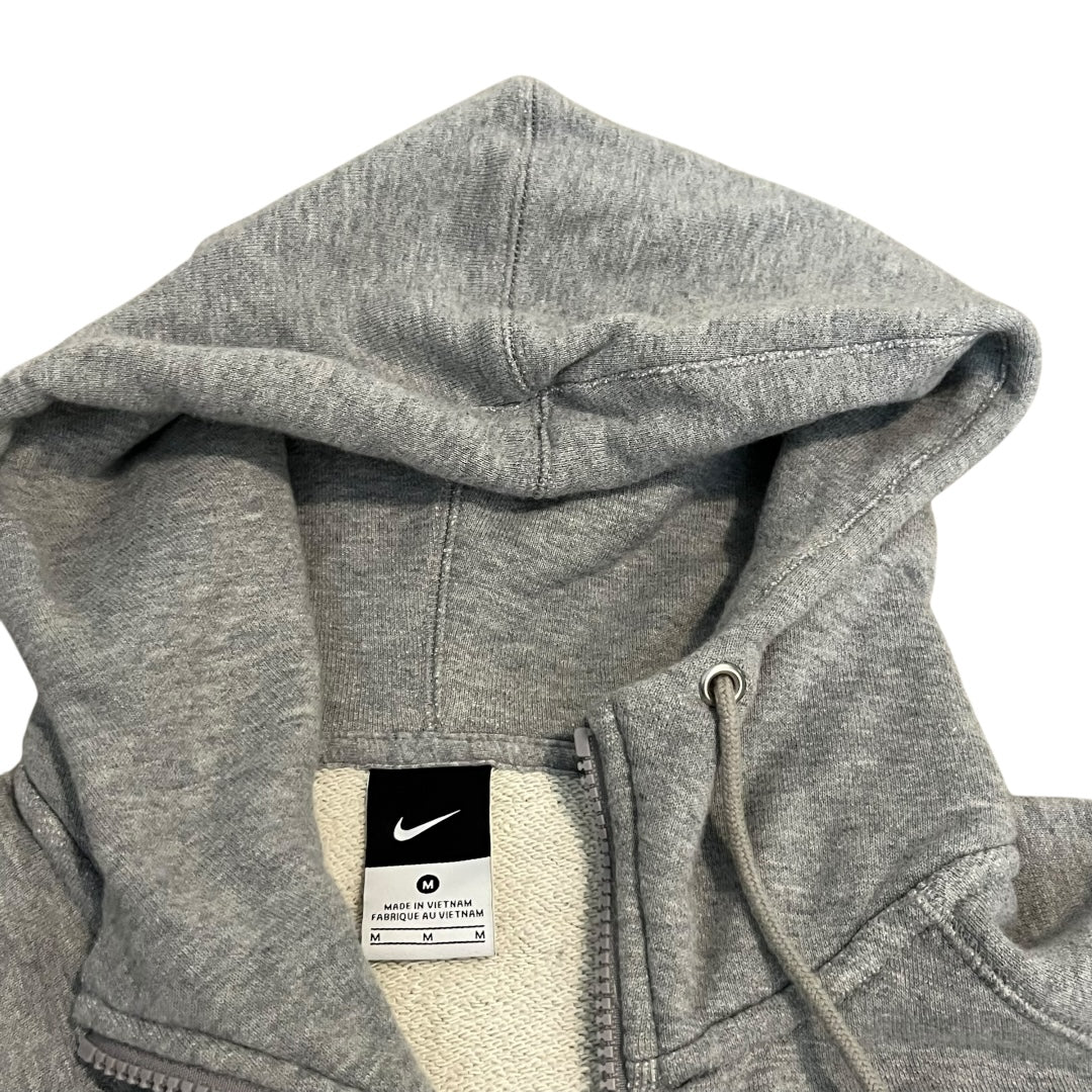 VINTAGE Nike x Livestrong Foundation Zip Up Hooded Sweatshirt (Medium)