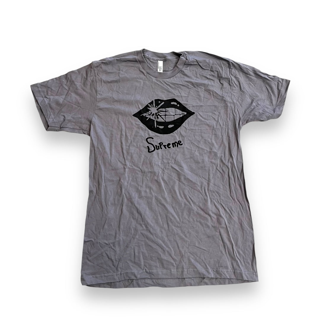 SAMPLE Supreme Shiny Teeth T-Shirt - Dark Grey (Large)