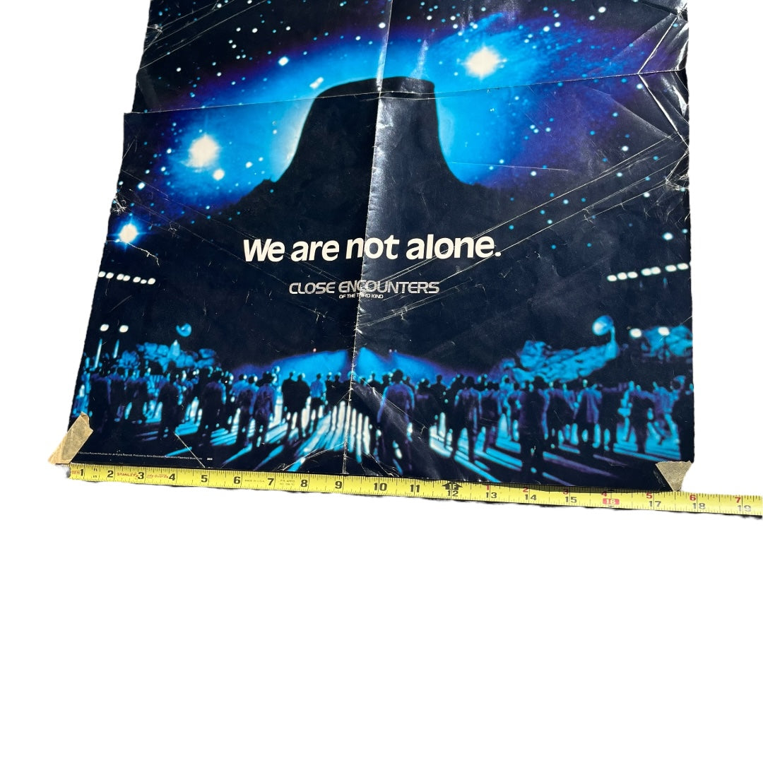 VINTAGE 1977 Close Encounters of the Third Kind Poster (18x24)