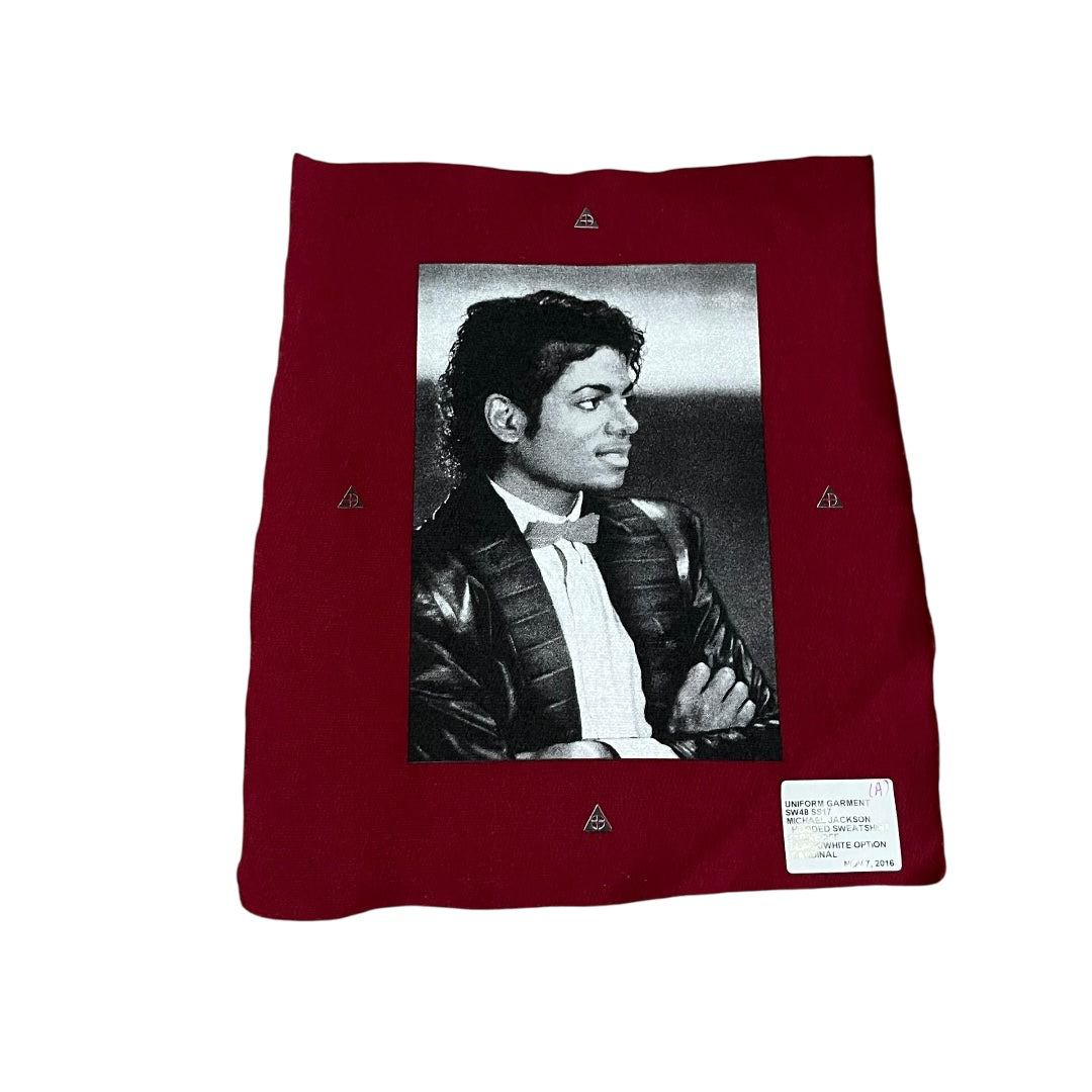 Supreme x Michael Jackson Test Print Fabric Swatch (Cardinal #2)