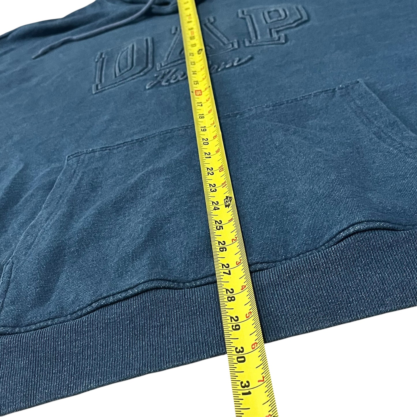 Gap x Dapper Dan Embossed Hoodie - Denim Blue (3XL)