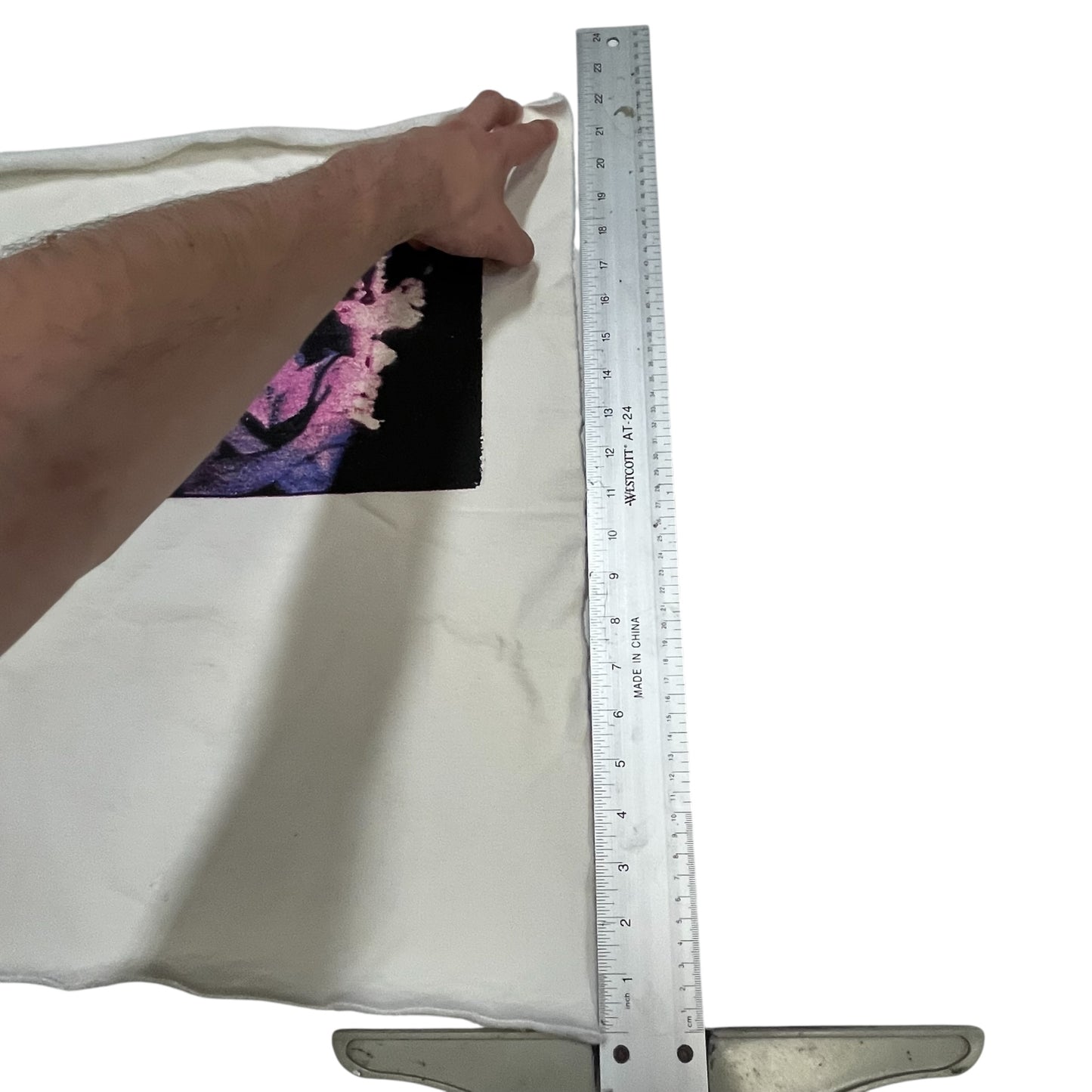 Supreme "Madonna Burning Crosses" Sample Test Print Swatch - White