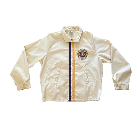 VINTAGE Lion's Club Full Zip Jacket (Large)