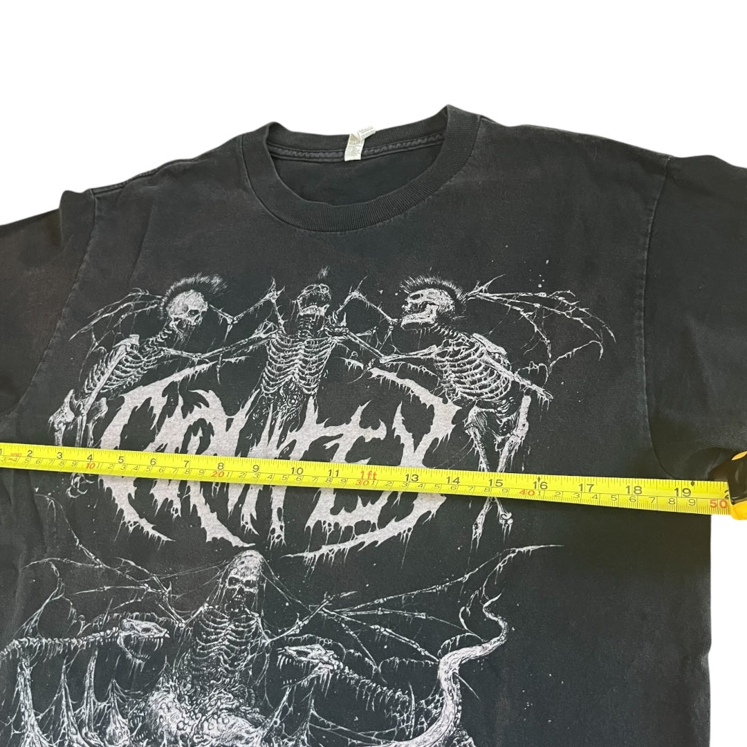 VINTAGE Carnifex Six Feet Closer to Hell T Shirt (Medium)