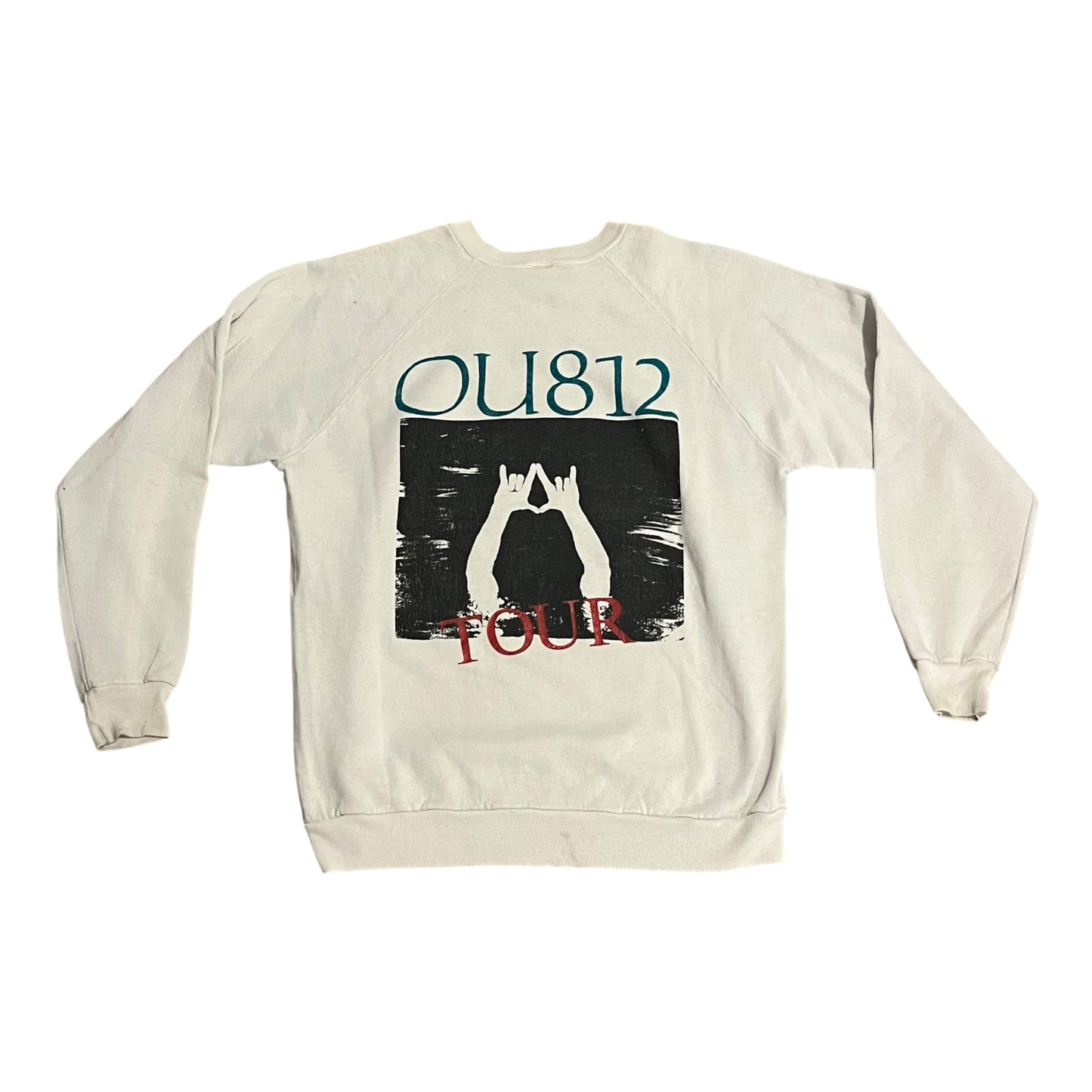 VINTAGE Van Halen OU812 Tour Crewneck Sweatshirt (XL)