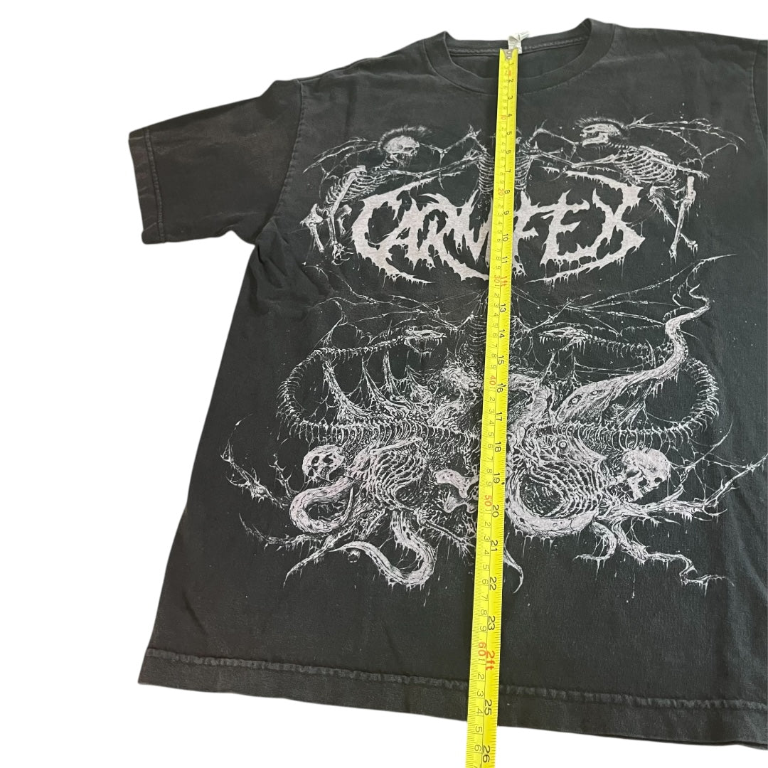 VINTAGE Carnifex Six Feet Closer to Hell T Shirt (Medium)