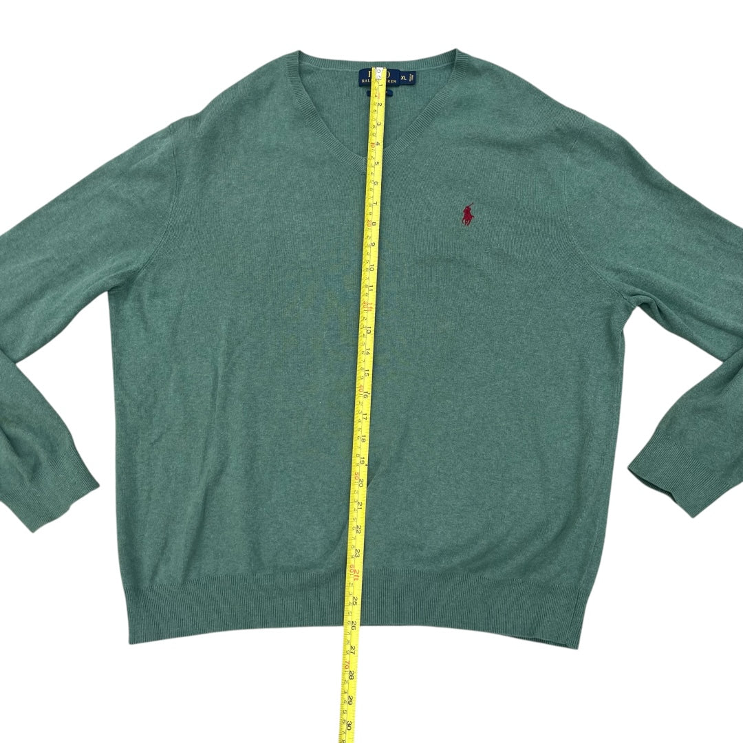 Polo Ralph Lauren Pima Cotton V Neck Sweater (XL)