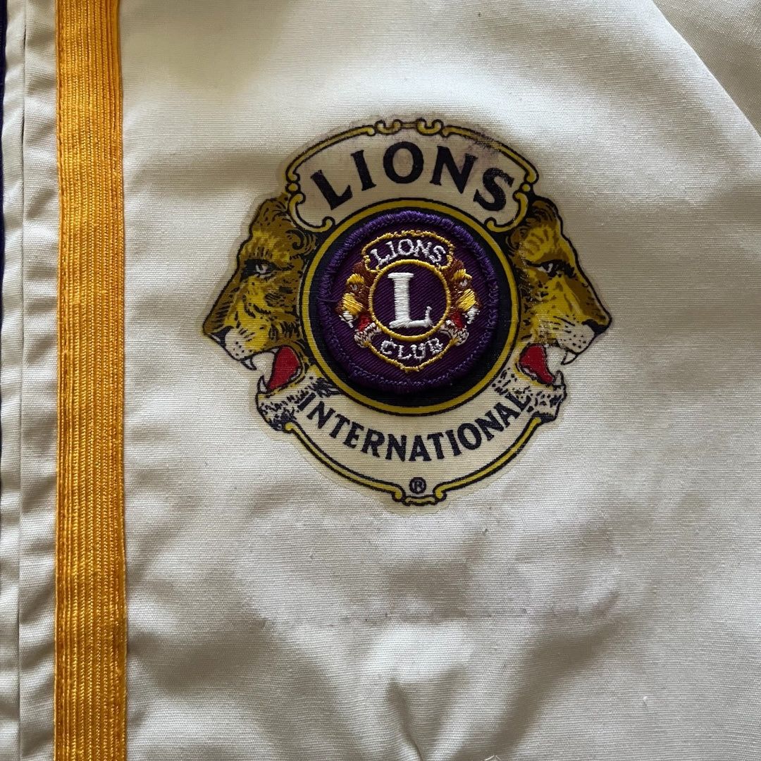 VINTAGE Lion's Club Full Zip Jacket (Large)