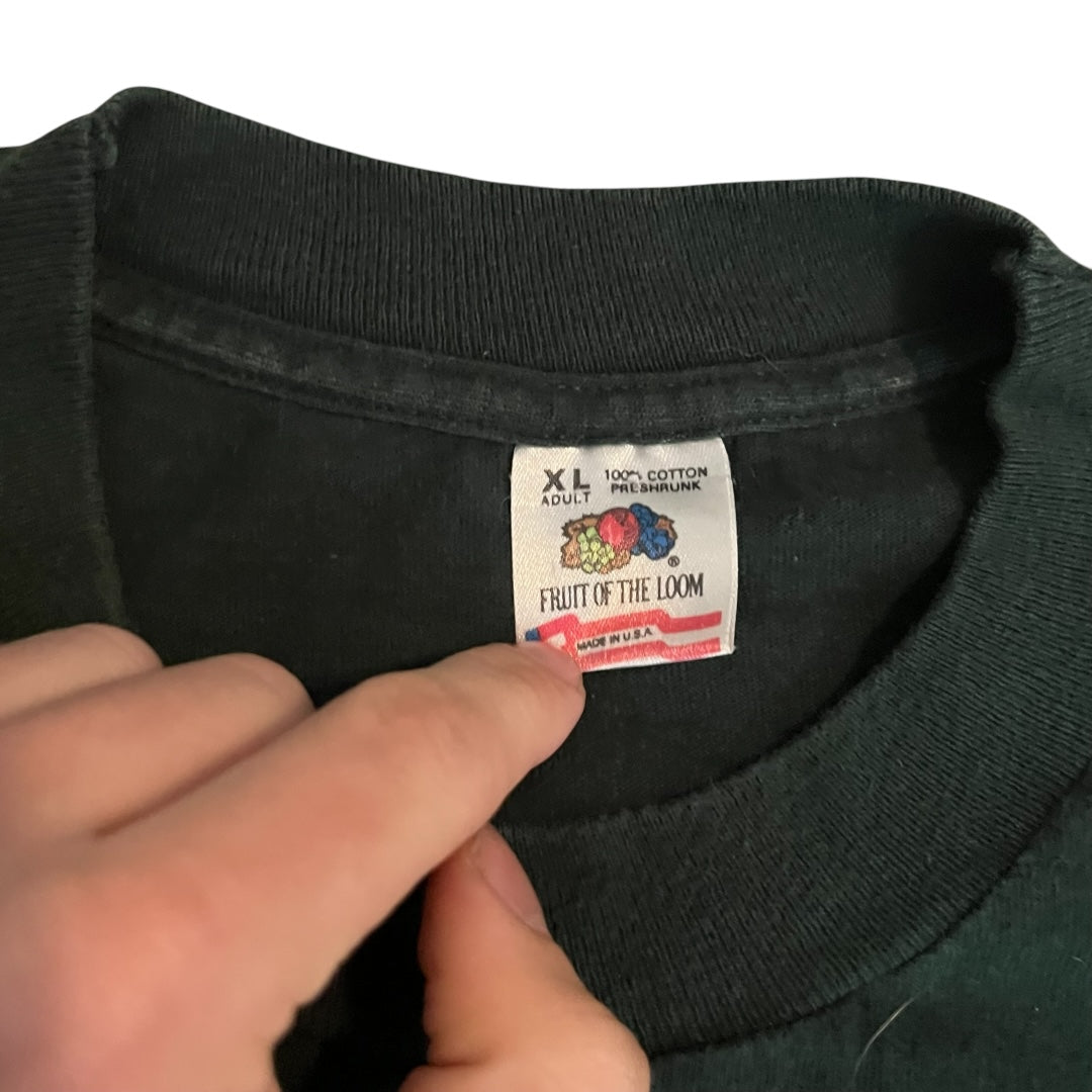 VINTAGE 1993 Alpha Chi Omega Frisbee Fling Longsleeve T Shirt (XL)