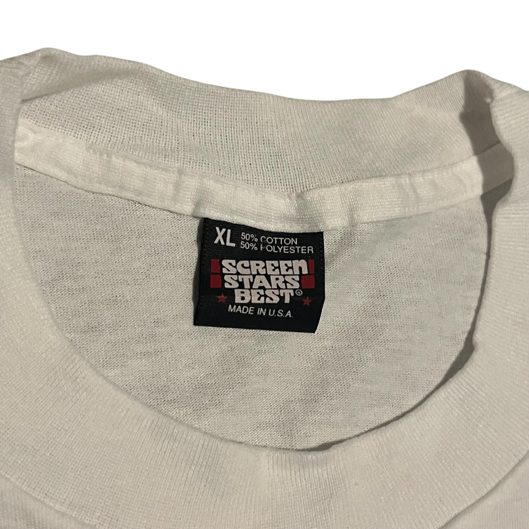 VINTAGE 1991 Iraq 5K Fun Run T Shirt (XL)