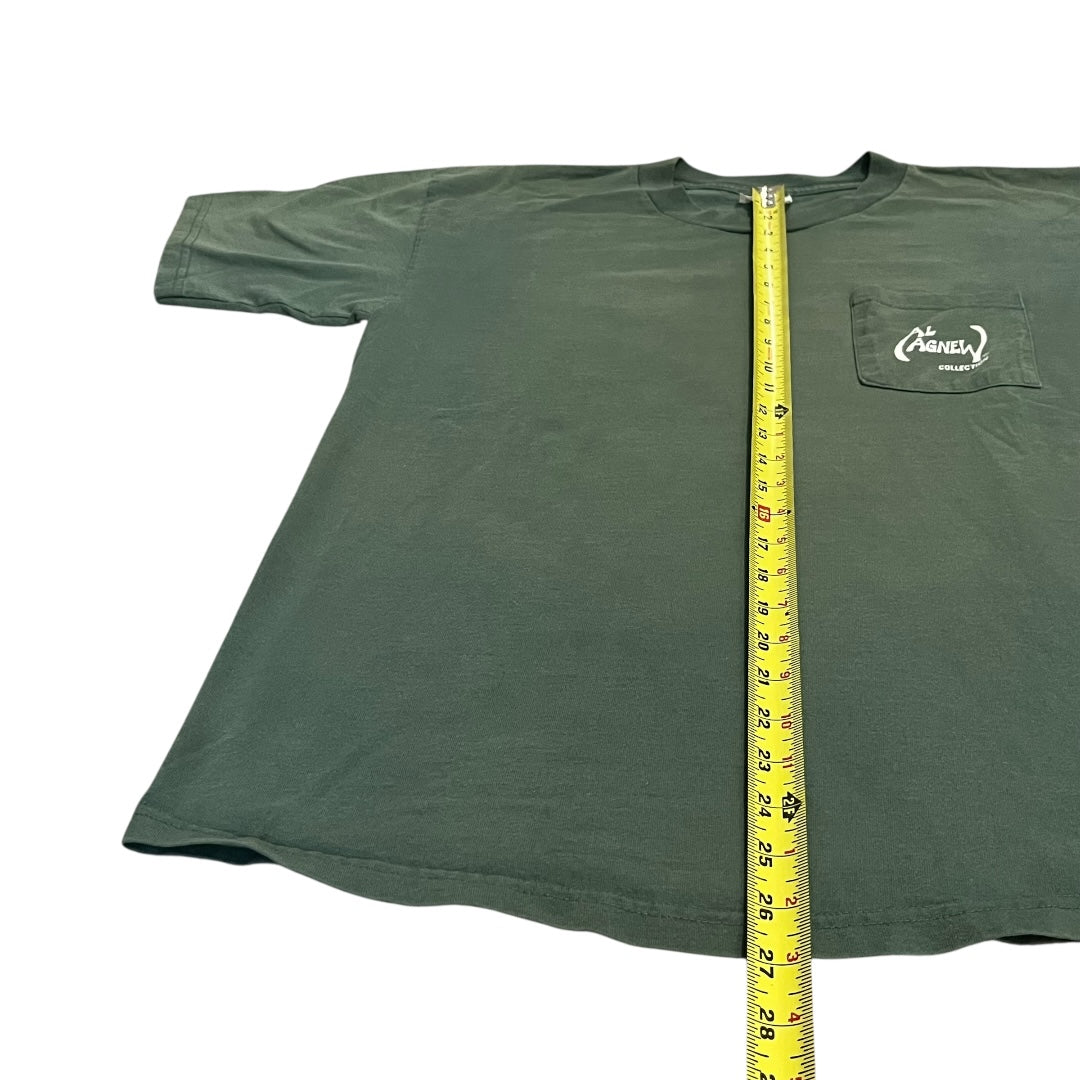 VINTAGE Al Agnew Fishing Pocket T Shirt (Large)