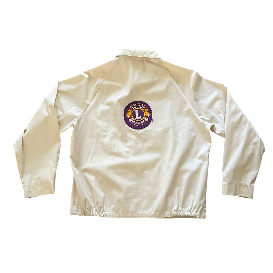 VINTAGE Lion's Club Full Zip Jacket (Large)