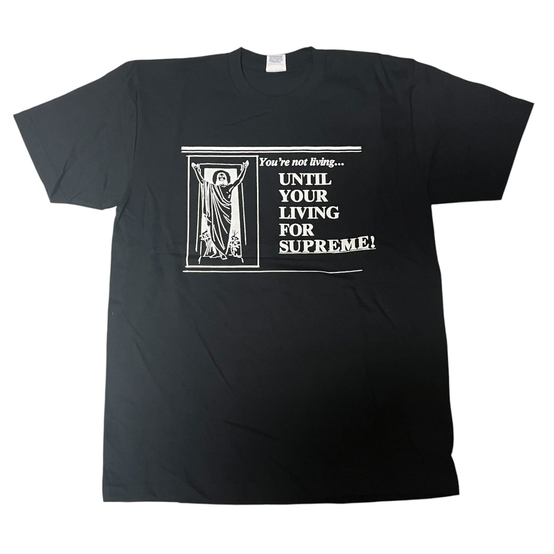 Supreme Living Supreme Jesus T-Shirt - Black
