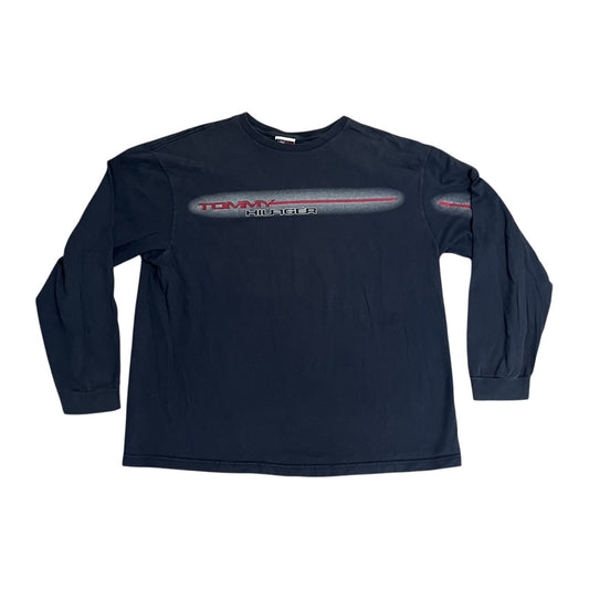 VINTAGE Tommy Hilfiger Long Sleeve T Shirt (Large)