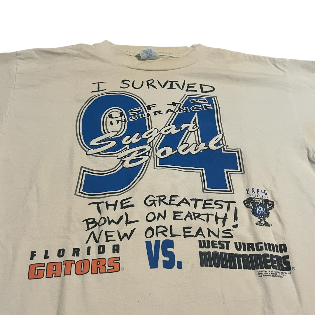 VINTAGE 1994 New Orleans Sugar Bowl Longsleeve T Shirt (Large)