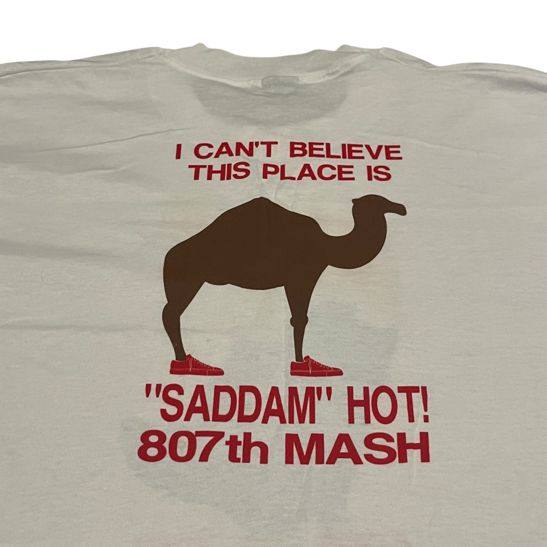 VINTAGE 1991 Iraq 5K Fun Run T Shirt (XL)