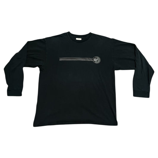 VINTAGE Nike Grey Tag Long Sleeve T Shirt (Large)
