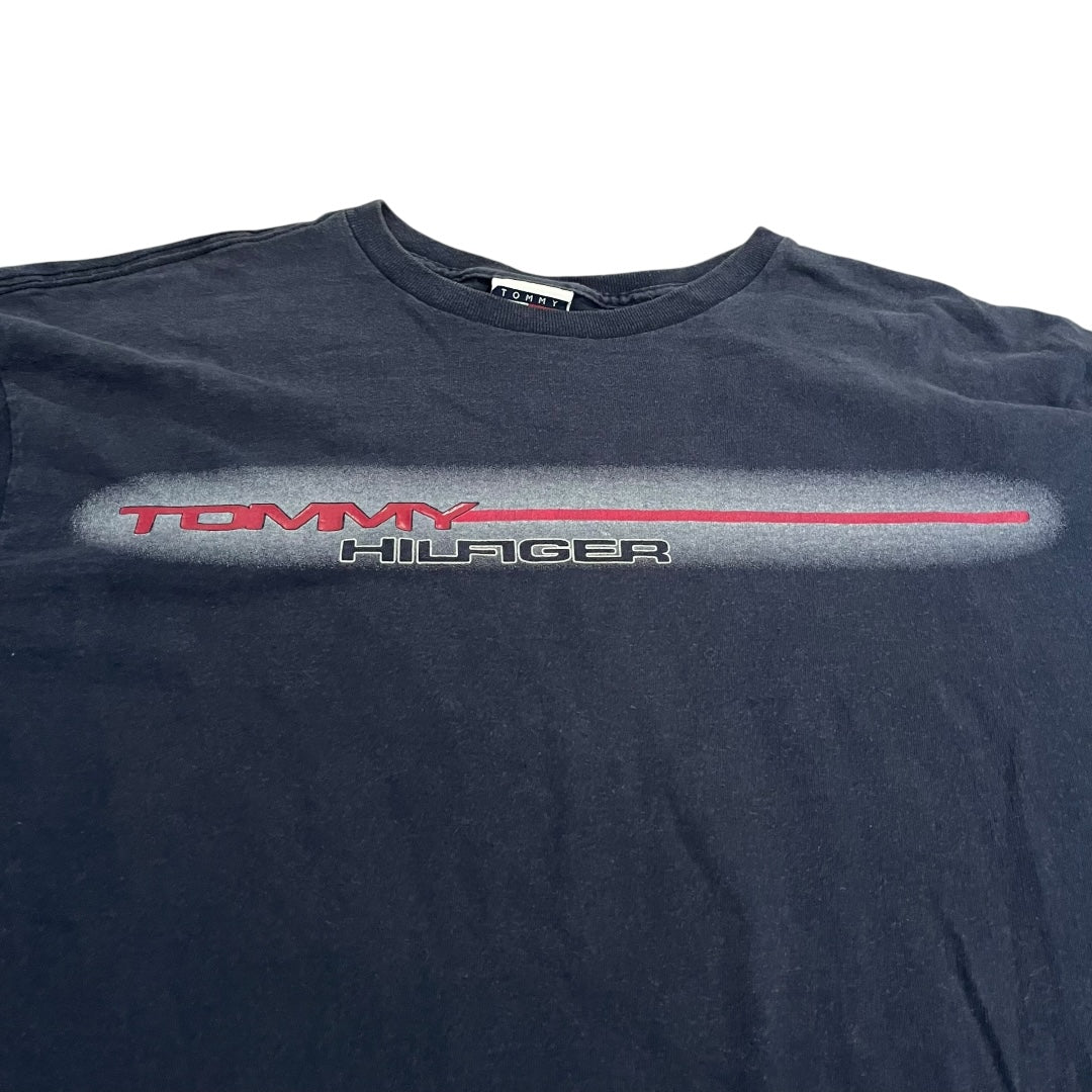 VINTAGE Tommy Hilfiger Long Sleeve T Shirt (Large)