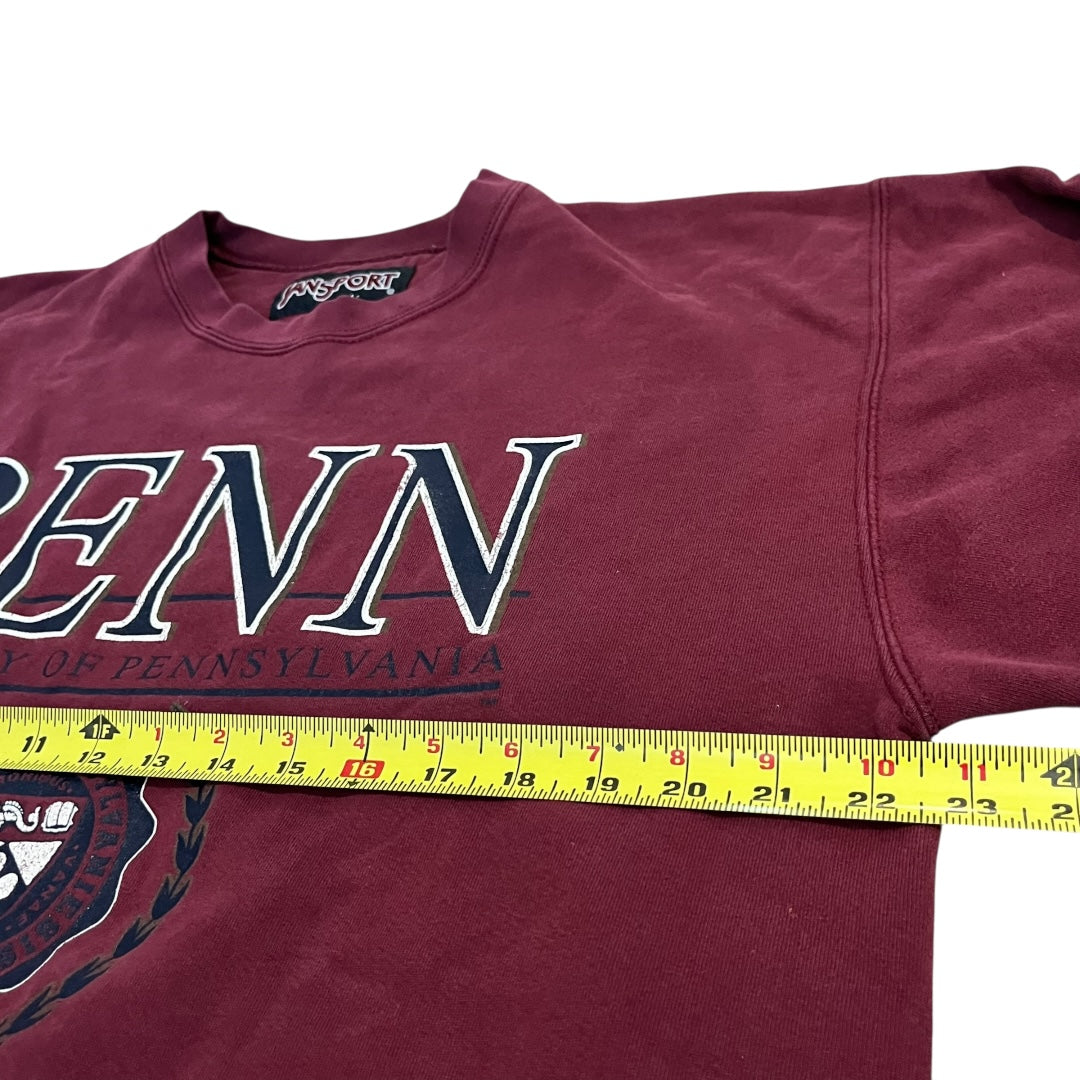 VINTAGE JanSport University of Pennsylvania Crewneck Sweatshirt (Large)