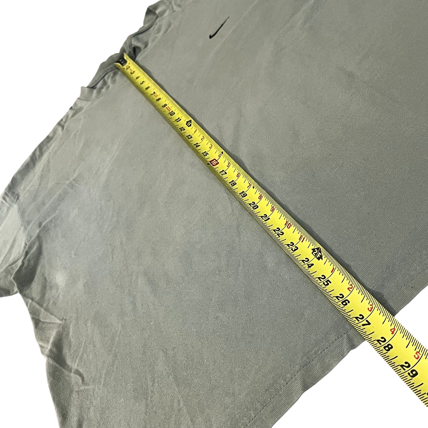 VINTAGE Nike Embroidered Swoosh T-Shirt - Sage (Large)