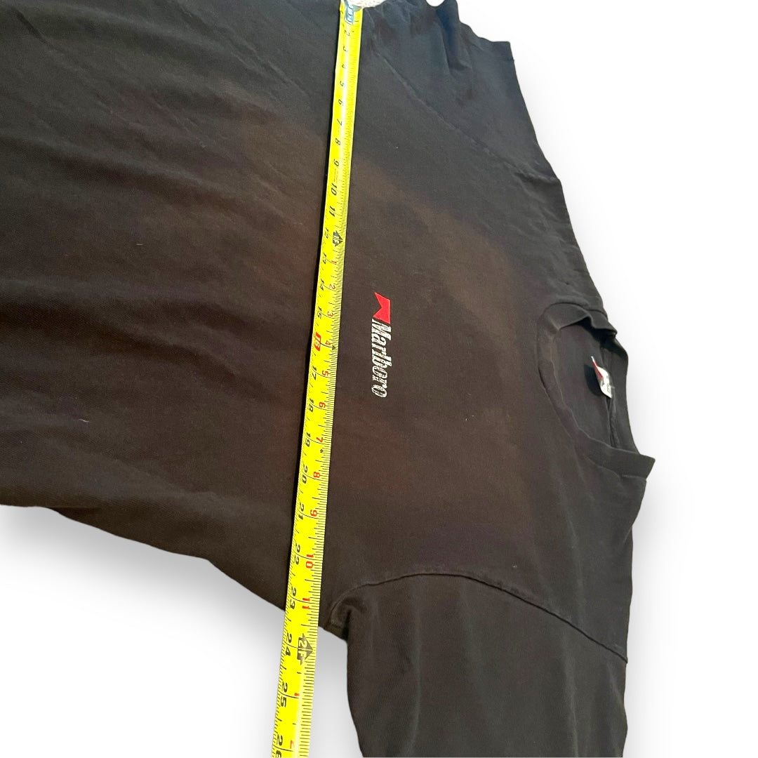 VINTAGE Marlboro Man T-Shirt - Black (XL)