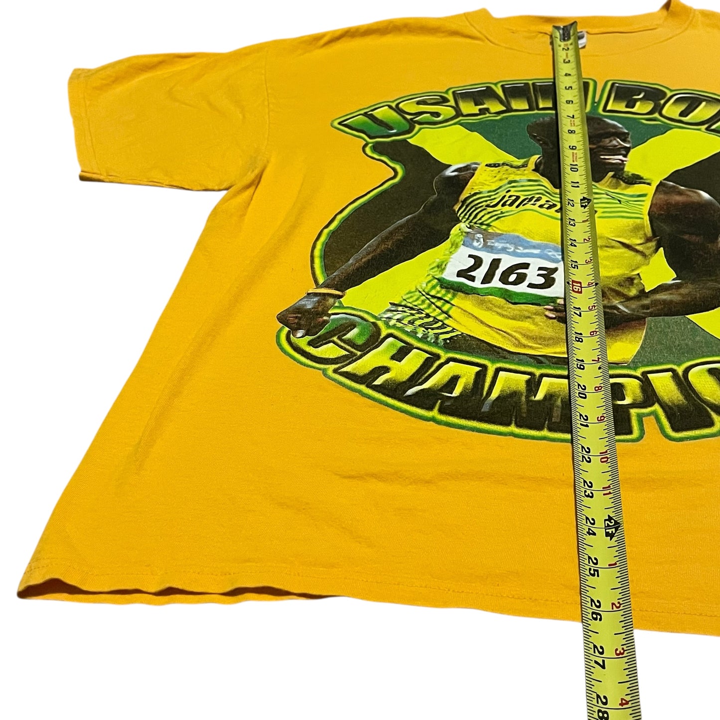 VINTAGE-ish Usain Bolt T Shirt (XL)