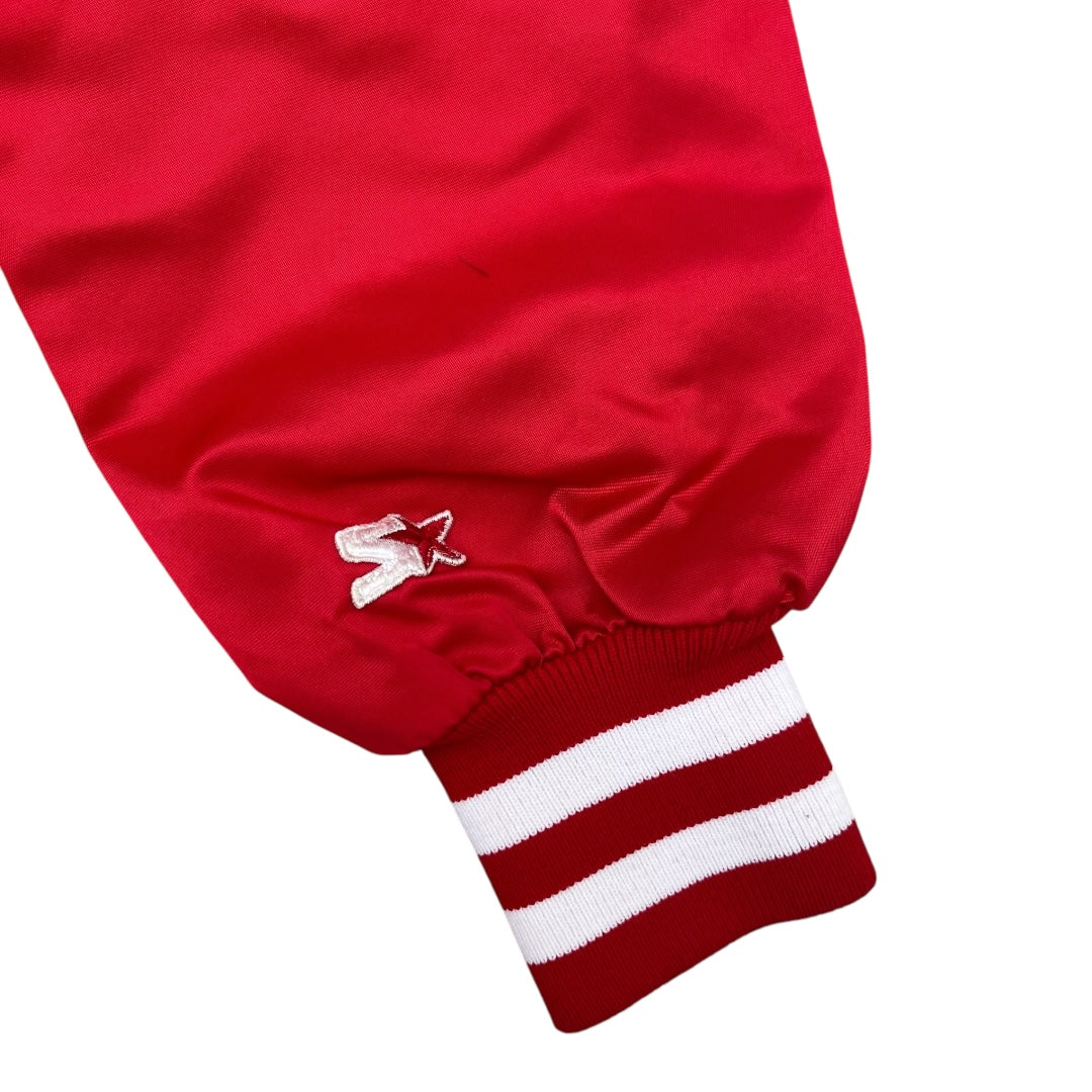 VINTAGE Starter Brand University of Maryland Satin Jacket (XL)