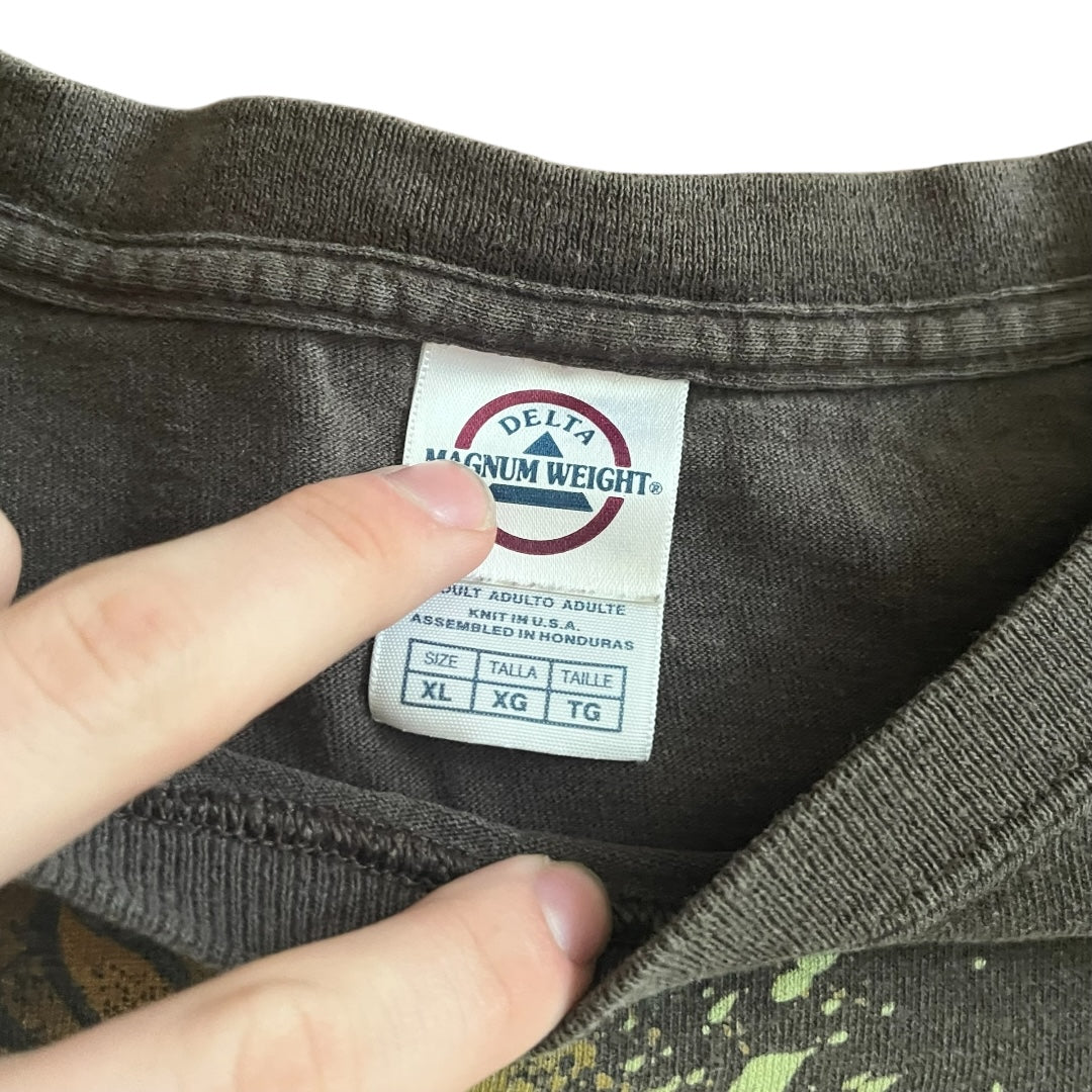 VINTAGE y2k Heart and Soul T Shirt (XL)