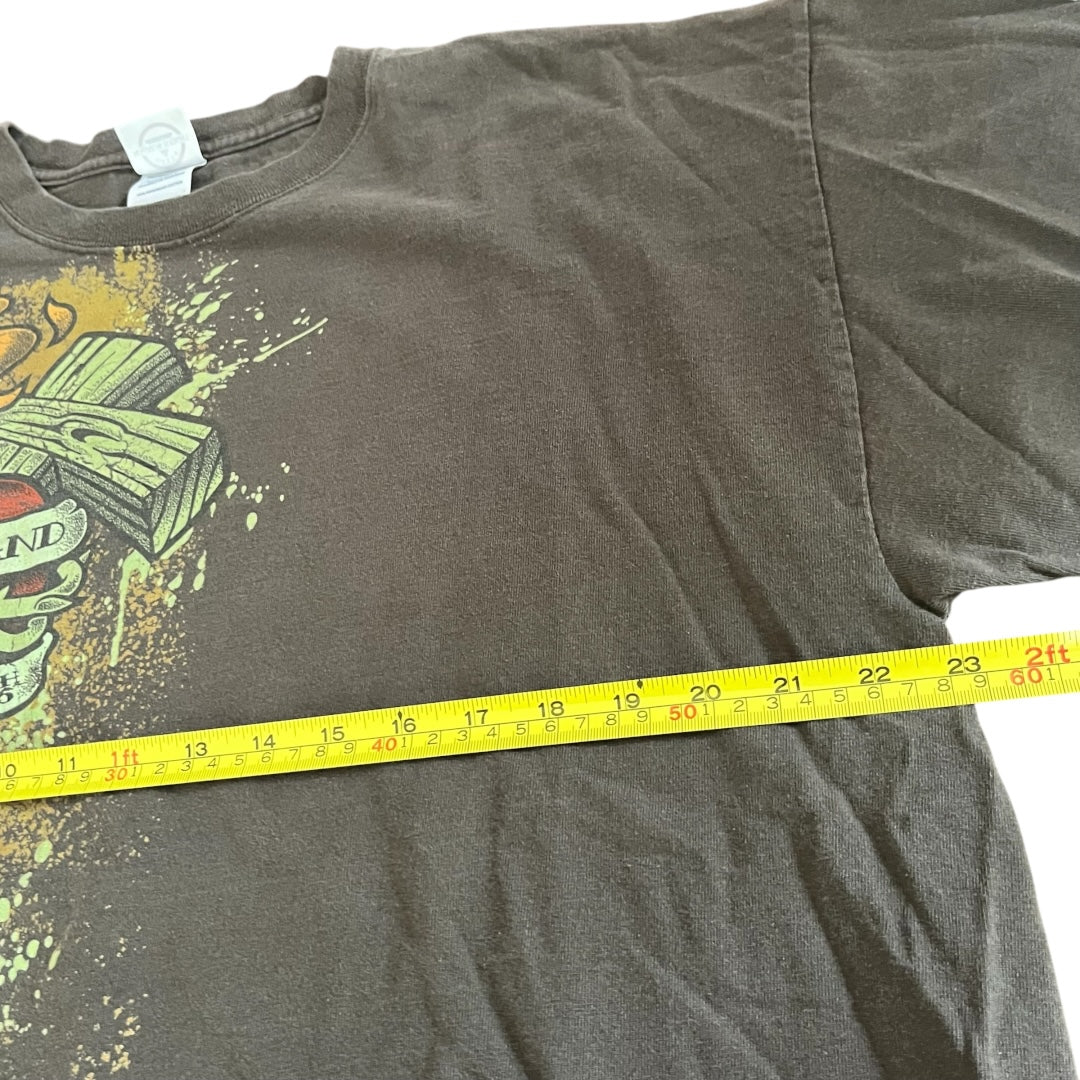 VINTAGE y2k Heart and Soul T Shirt (XL)