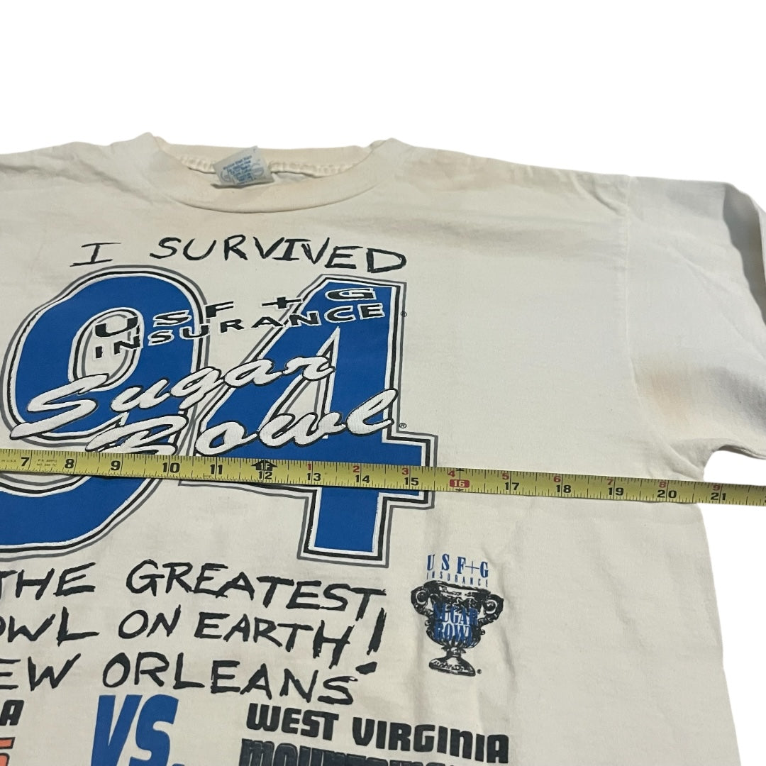 VINTAGE 1994 New Orleans Sugar Bowl Longsleeve T Shirt (Large)