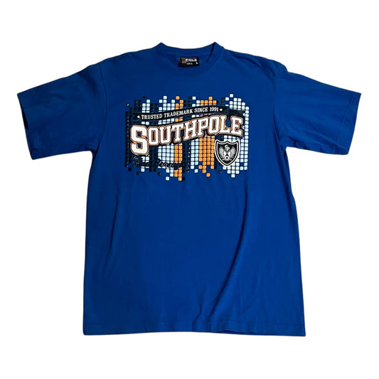 VINTAGE South Pole Grid T Shirt (Large)