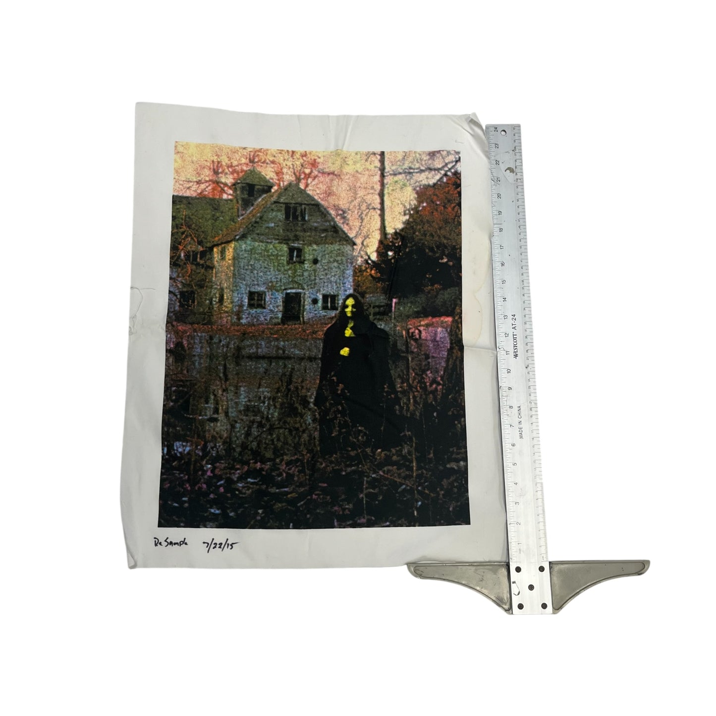 Supreme x Black Sabbath "Test Print" Fabric Sheet