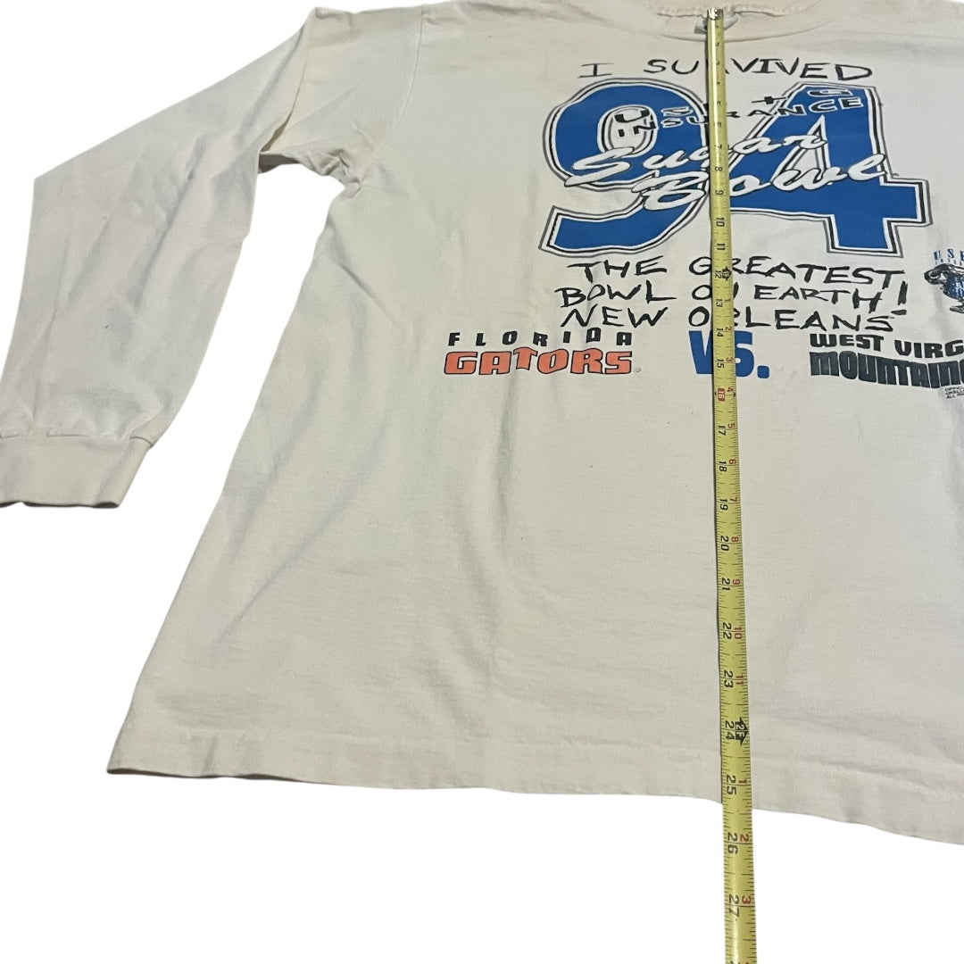 VINTAGE 1994 New Orleans Sugar Bowl Longsleeve T Shirt (Large)
