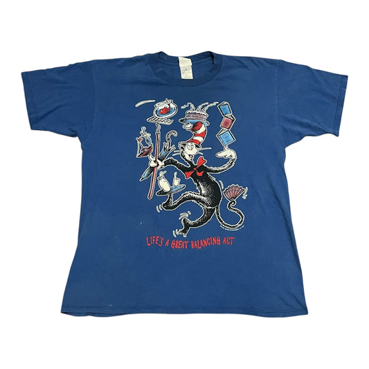VINTAGE 1997 Dr. Seuss Cat in the Hat T Shirt (XL)