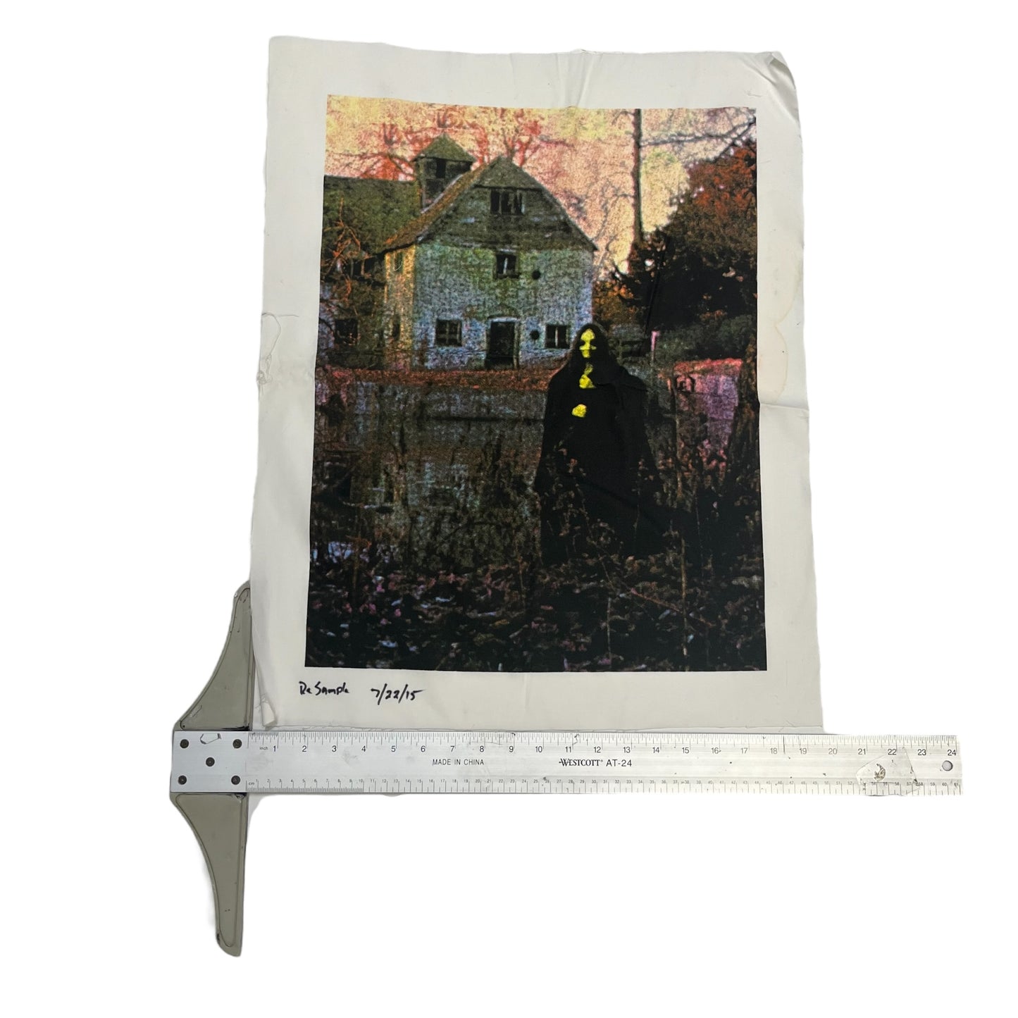 Supreme x Black Sabbath "Test Print" Fabric Sheet