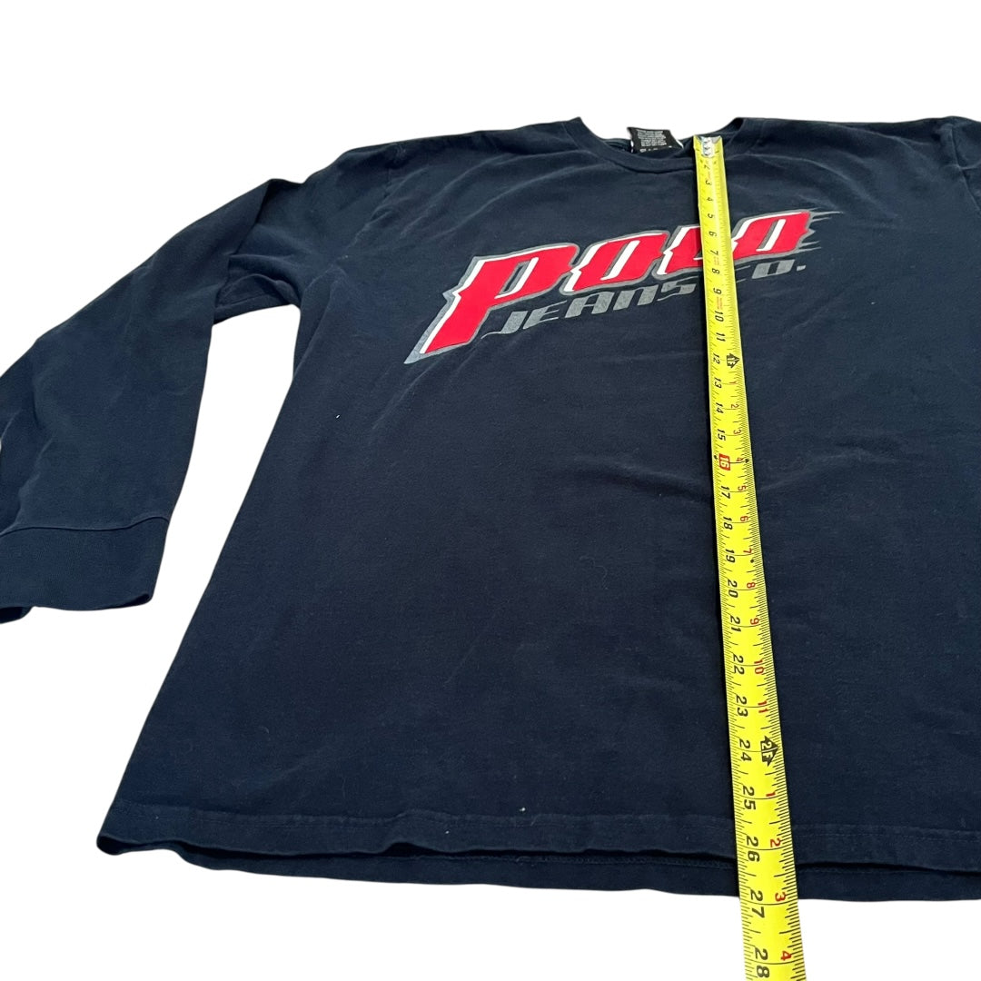 VINTAGE Polo Ralph Lauren Jeans Co Long Sleeve T Shirt (Medium)