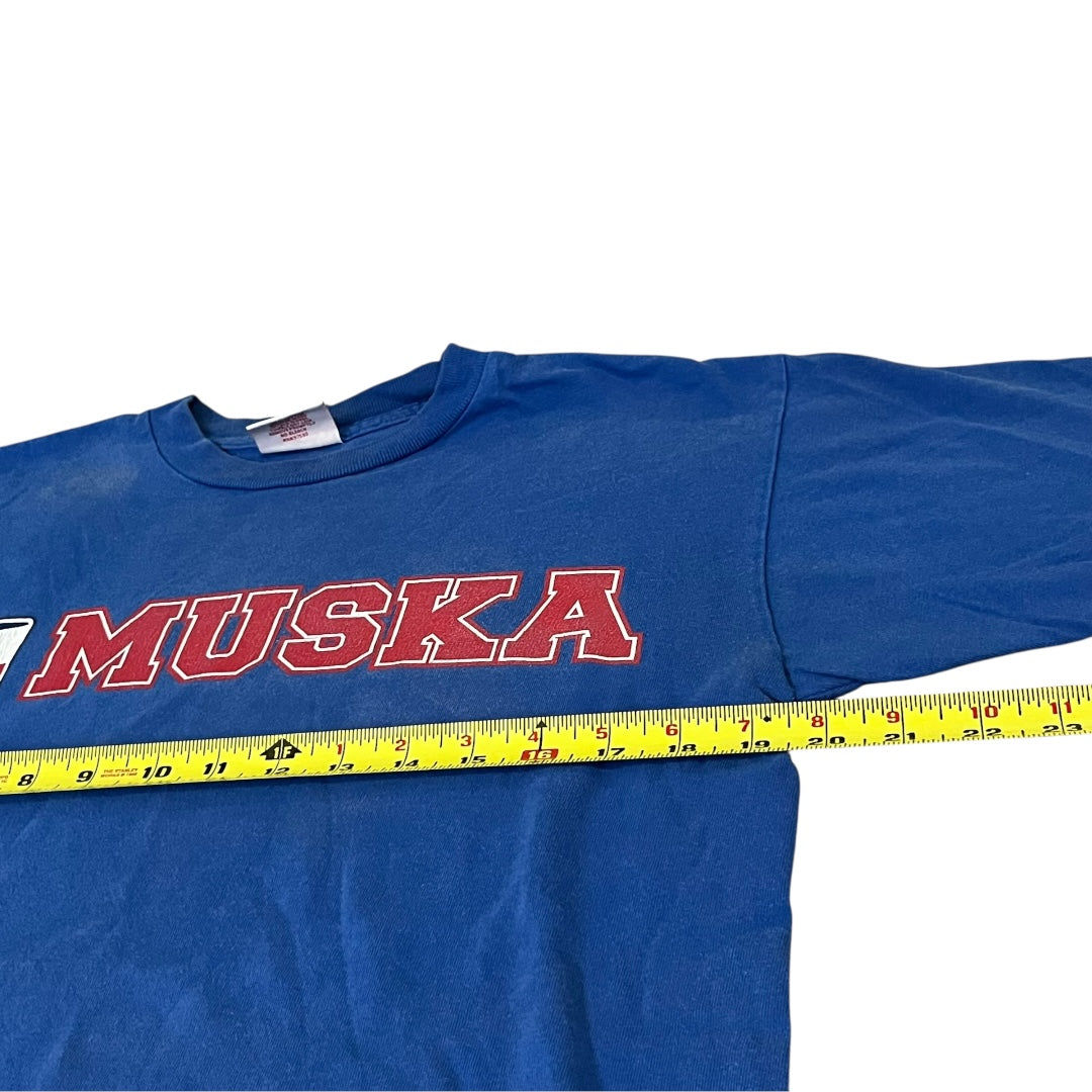 VINTAGE Shorty's Skateboards Chad Muska Flag Logo T Shirt (Medium)